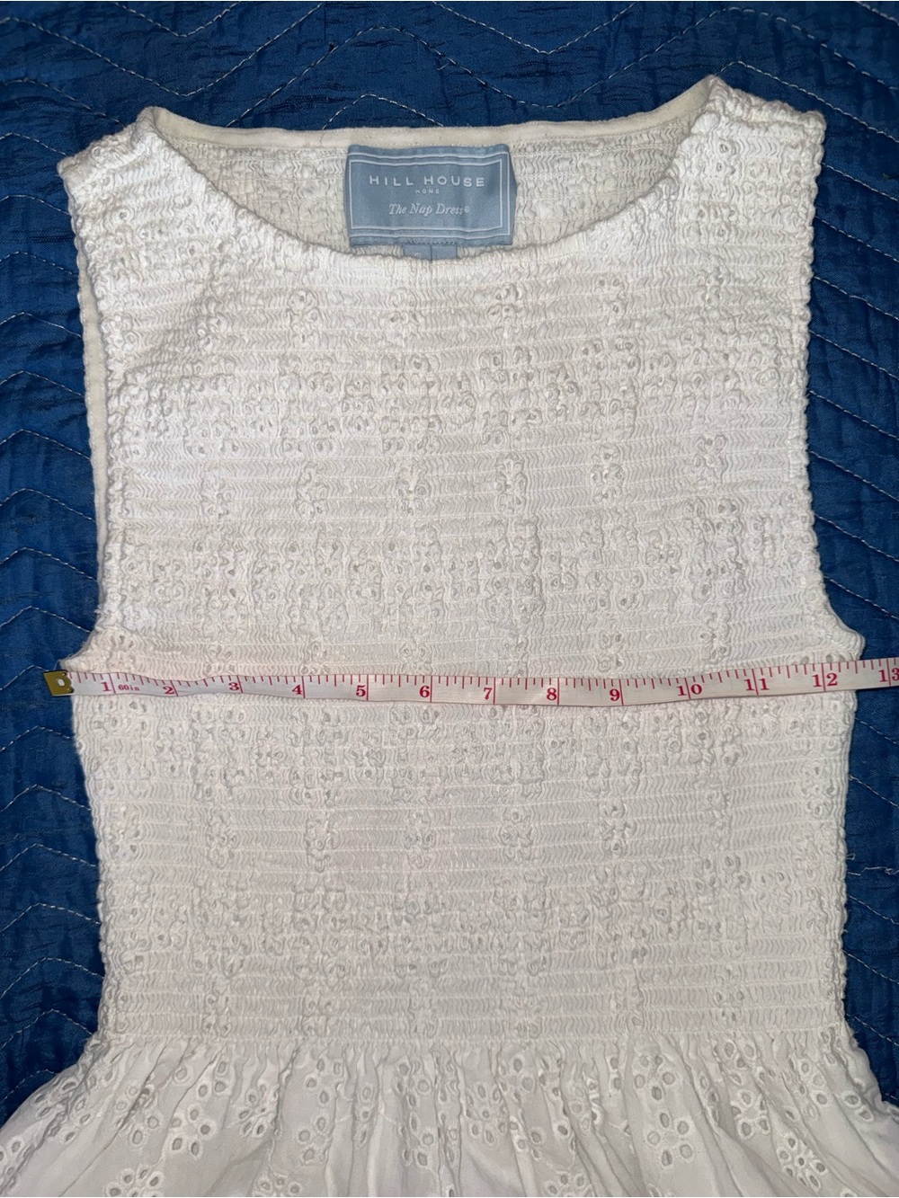 Hill house white eyelet cosima small - Picture 11 of 11